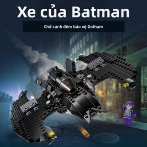 Lele Brother | Đồ Chơi Lắp Ráp Siêu Anh Hùng DC Batman vs Joker Có Cánh