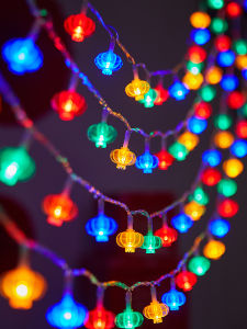 No Brand | Red Lantern Christmas Decorations Lights