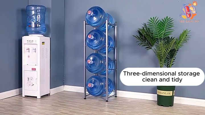 3/4/5 Layer Stand Gallon Water Bucket Rack Simple Water Dispenser