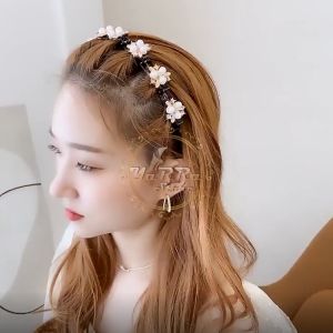 Bando Korea Perempuan Dewasa Motif Bunga Aksesoris Rambut bando Lucu Anak Perempuan import AK107