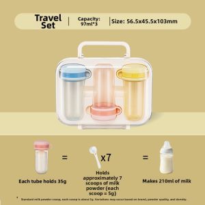 Ankou | Portable Food Grade Silicone Milk Powder Dispenser Tube