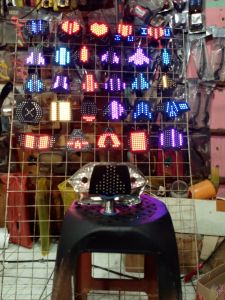 lampu running Mio smile/Mio sporty 5te 8 mode otomatis tingal colon bonus lem(DC)