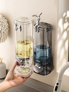 NIGESI | Wall-Mounted Kitchen Soap Dispenser Microwave Cleaner