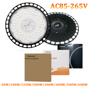 LED High Bay Light Ceiling Light LED Industrial Lighting  AC220V 100W 150W 200W IP66 Waterproof For Garage Gym Factory Warehouse