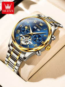 OLEVS | Mechanical Automatic Skeleton Fashion Business Waterproof Mens Watch