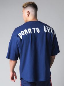 New Muscle Mens Summer Autumn Sports T-Shirt Loose Fit Basketball Short Sleeve Fitness Elasticity Korean Version Large Size