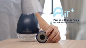 Supermama Air Plus Wearable Breast Pump with Remote