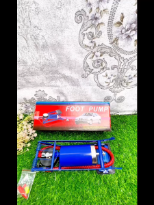 KUKE Pompa Injak Kaki Ukuran Kecil Foot Pump Multipurpose Untuk Ban Mobil Sepeda Motor Bola