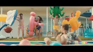 Mega Swan Water Float Island Big Double Row Floating Bed Inflatable Toy Whooper for Pool Beach Party Intex 57287