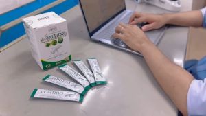 Trà thảo mộc thanh nhiệt giải độc mát gan Comtido giúp ngừa ung thư chống lão hoá detox cơ thể giảm mụn thải mỡ đẹp da - Hộp 20 gói x 5g