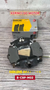 Birkens CBP-M02 Kampas Rem Depan Brake Pad Zafira 00-05