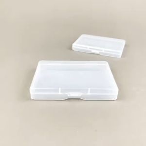 SAMOYED BX-SU-1067318 Tempat / Kotak Plastik PP Penyimpanan Kecil Serba Guna / Plastic Storage Box 10.6 x 7.3 x 1.8 / 106 x 73 x 18 cm (Kartu / Aksesoris / Pernak-Pernik / Perhiasan / Obat / Klip / Peniti / Jarum / USB / Memory Card)