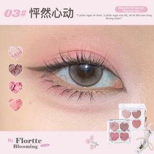 FLORTTE | Bảng Màu Mắt Đa Năng Làm Sáng