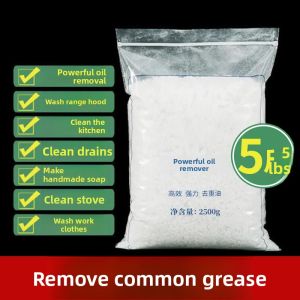 MONLEYTA | Kitchen Powerful Oil Remover Alkaline Powder High Purity Effective Drain Cleaner Heavy Duty Oven Stove Hood Cleaner