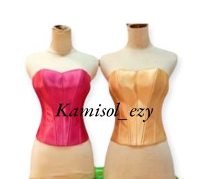 Kamisol Ala Kita Dalaman Khusus Kebaya 12-16 Tulang Resleting Depan Kualitas Butik Banyak Pilihan Warna dan Ukuran