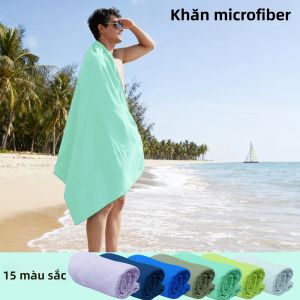 Khăn Khô Nhanh Bằng Sợi Nhỏ Chất Lượng Cao Dành Cho Thể Thao Bãi Biển 6 Kích Cỡ - Lý Tưởng Cho Thể Dục Thể Hình Chạy Bộ Bơi Lội Yoga
