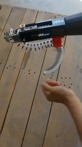 อะแดปเตอร์ปืนยิงตะปูโซ่ ชุดยิงสกรู ปืนตะปูx1050 อะแดปเตอร์เล็บโซ่สกรูอัต โซ่สกรูอะแดปเตอร์ โซ่สกรูอัตโนมัติ ปืนตอกตะปูอัตโนมัติสว่านไฟฟ้า สว่านไฟฟ้า