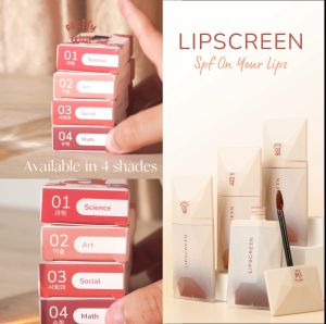 Prettywell Lipscreen Ombre Package (2 pcs) Mengandung SPF 30+ Melembabkan bibir Mencegah bibir gelap
