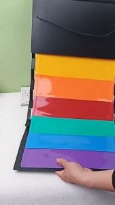 6 Pockets Hanging Wall File Organizer Multicolor Wall File Organizerfor Classroom School Office