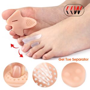 CCW 2Pcs Gel Toe Separators Correctors Toe Straightening Cushion for Mallet and Overlaping Toes