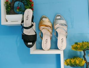 Sizka shop - Sandal Pesta Wanita Dewasa Heels Hak Tahu Salsabila Trendy
