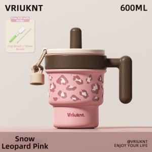 VRIUKNT | Aesthetic Stainless Steel Thermal Bottle 316