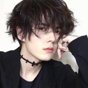 Wig mens short hair daily fluffy Shota two-dimensional COS Japanese faggets full hood