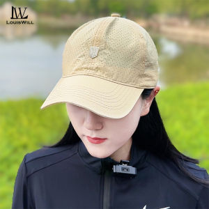 LouisWill Fashion Baseball Cap Men Womens Breathable  Summer Cap Outdoor Sunshade Hat Breathable Mesh Baseball Cap Leisure Peaked Cap Quick Dry Sun Protection Hat Adjustable Hat Outdoor Sports Workout Cap