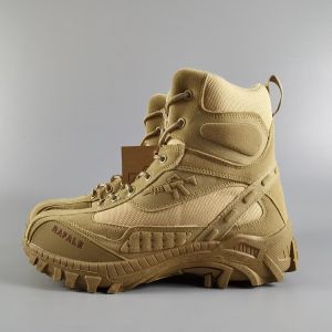 American Style Faux Suede High Top Special Forces Combat Boots Desert Outdoor Boots Casual Fashion Boots for Youth