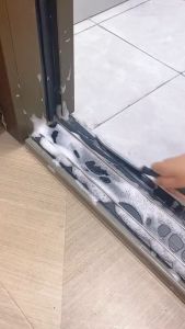 Sikat Pembersih Celah Ubin Toilet Sink Gagang Panjang Gap Cleaning Brush - Alat Cuci Sela Sudut Kompor Lantai Keramik / Kamar Mandi WC