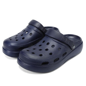 Mens Summer Chef Shoes Anti-Slip Waterproof Oil-Resistant Breathable Slip-On Kitchen Back Hollow out Cool Sandals Casual Slip-On EVA Flats