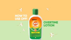 OFF! Mosquito Repellent Lotion - Overtime & Petite Set (100ml x 2)