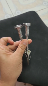 ชุดหางปลา (งานหนุ่ย) สำหรับ เวฟ ดรีมทุกรุ่น สแตนเลส304 มอเตอร์ไซค์