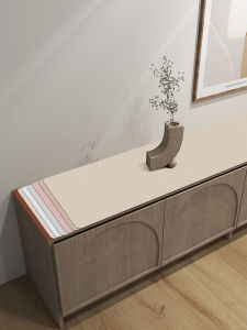 Pure สีกันน้ํา Pvc ตารางตู้ทีวียาวสี่เหลี่ยมผืนผ้าชั้นวางรองเท้าและ Entrance ตู้ป้องกัน Pad Home Decor