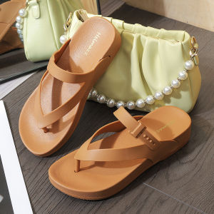 Ielgy Dép xỏ ngón nữ phong cách Hàn Quốc Mới Mùa Hè đa năng trong nhà và ngoài trời