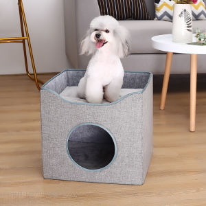 Detachable Washable Large Dog House Pet Bed All Season Universal Warm in Winter Cat House Sleeping Nest for Dogs And Cats
