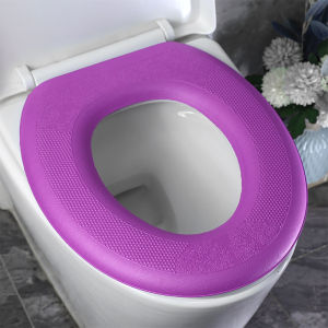 Waterproof Toilet Seat Cover Four Seasons Universal Foam Silicone Mat Non-Disposable Handheld Dirty Hand Free Bathroom Tool