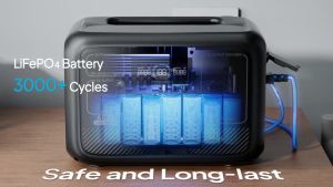 BLUETTI AC2P Portable Power Station | 300W 230Wh 72000mAh Portable Power Station LiFePO4 Battery 1.4h Fast Charging 220V for Household camping