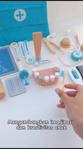 [ALONK.S] [BELI DIATAS 50RB FREE GIFT] Mainan Dokter-Dokteran Doctor Set Sudah Lengkap dengan Box Isi 18 Pcs Pretrend play mainan peran mainan edukasi anak mainan 3 tahun keatas