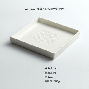 จานสี่เหลี่ยมสไตล์แอฟริกากลางคืน จานสุกิซึสหรูหรา จานสุกิซึสสีขาว จานสุกิซึสโรงแรม จานสุกิซึสสไตล์ญี่ปุ่น จานสุกิซึสร้านอาหาร จานสี่เหลี่ยม