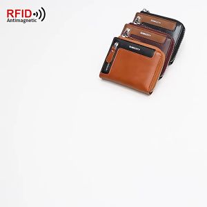 Credit Card Wallet Women Automatic Pop-up Card Case Wallet RFID Aluminum Box Slim Women PU Leather Wallet Security Travel Wallet