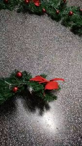 Msia (Ready Stock) 270cm Christmas Wreath Ornament Rattan Tree Garland Hanging Artificial Door Party Decoration