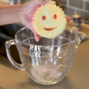 (Official MY) Scrub Mommy Dual Sided Flex Texture Resofoam Cleaning Sponge Pink