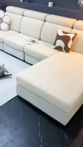 2026 Alice*Elastic Velvet Sofa Seat Cushion Cover 1/2/3/4/L Seater Shape Plush Spandex Couch Seat Cover