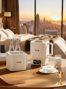 [China Plug Adapter Needed] YOJILI | Portable Folding Travel Thermal Smart Electric Kettle