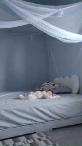 Màn tuyn mùng giăng dây trắng cao cấp ngoại cỡ 3m_2.5m_2m