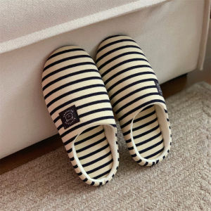 Dép Đi Trong Nhà Chống Trượt Thấm Hút Mồ Hôi Mùa Hè 2025 Dép Đi Trong Nhà Phong Cách Thường Ngày Đế Bằng Đế Cao Su TPR