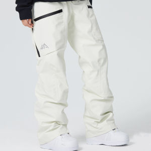2025 Winter Women Ski Pants Snowfield Windproof Snowboard Sport Trousers Warm Man Loose Overalls New Pro Waterproof Skiing Pants