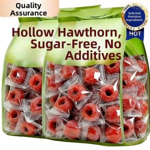 LIANGQINBAODOU | Sugar-free Non-additive Hollow Seedless Hawthorn Dried Fruit