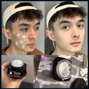 Mens Face Whitening Moisturizing Cream Original Cream Wajah Pria 50g Krim Pelembap Pria Anti keriput melembab&perbaiki kulit kering bahan alami mengisi kembali kolagen pemutih skincare